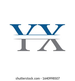 Initial YX Logo Design Vector Template. Creative Letter YX Business Logo Vector Illustration