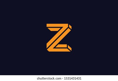 Initial Z Letter Logo Design Vector Template. Monogram and Creative Alphabet ZZ Letters icon Illustration.