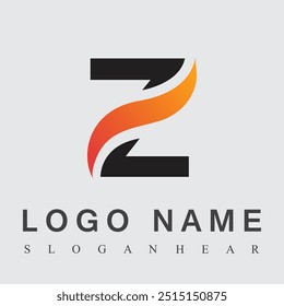 Initial Z Letter Logo Design Vector Template. Monogram and Creative Alphabet ZZ Letters icon Illustration.