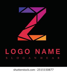 Initial Z Letter Logo Design Vector Template. Monogram and Creative Alphabet ZZ Letters icon Illustration.