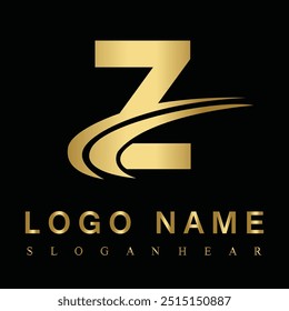 Initial Z Letter Logo Design Vector Template. Monogram and Creative Alphabet ZZ Letters icon Illustration.