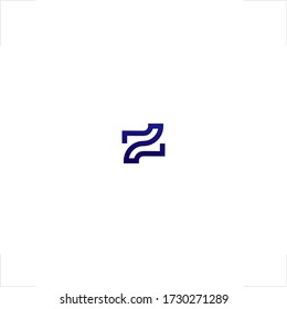 initial Z letter logo modern design