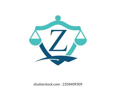  Initial Z monogram alphabet with law scale sign symbol.
Law Attorney, Legal, Lawyer Service, Law Office, Scale, Logo Template