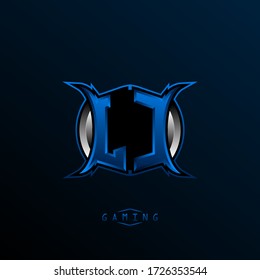 Initial ZL logo design, Initial JL logo design with Cool style, Logo for game, esport, initial gaming, community or business.