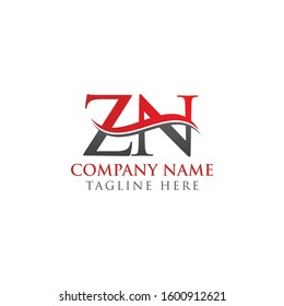 Initial ZN Letter Logo With Creative Modern Business Typography Vector Template. Creative Letter ZN Logo Vector.