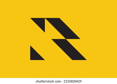 Initial ZR RZ modern monogram and elegant logo design, Professional Letters Vector Icon Logo on luxury background.