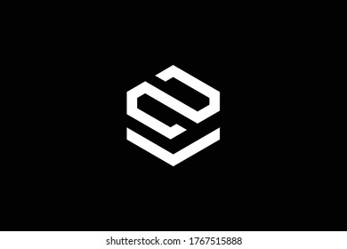 Initial ZV VZ modernes Monogramm und elegantes Logo-Design, Professional Letters Vector Icon Logo auf schwarzem Hintergrund.