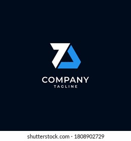 iniciales logotipo de letra a1, icono de logotipo moderno y limpio para la empresa.	