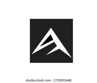 iniciales diseños de letras del logotipo a y a+b