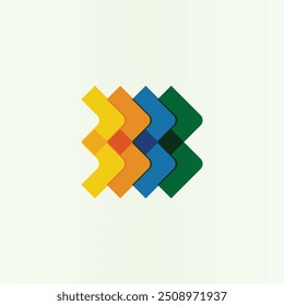 Initials Abstract logo design template for your Company