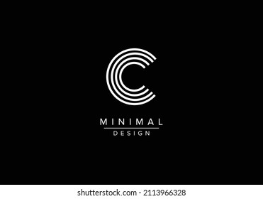 Initials Alphabet Letters CC Or C C Monogram Logo