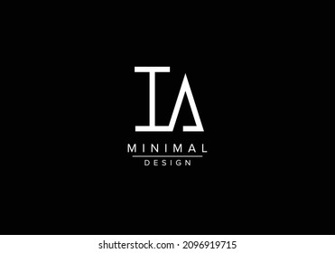 Initials alphabet letters IO or OI monogram logo
