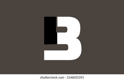  initials alphabet logo icon vector Letter LB BL