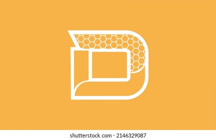  initials alphabet logo icon vector Letter D change