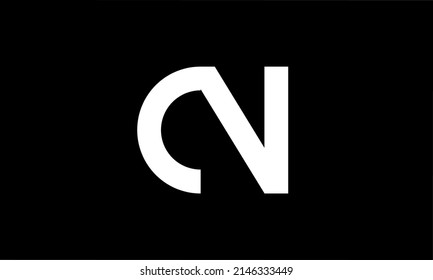 initials alphabet logo icon vector CV VC