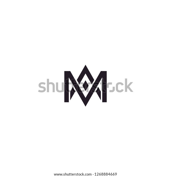 Initials Amma Logo Design Inspiration Stock Vector (Royalty Free ...