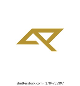 initials AR vector logo creative design