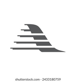 Un logotipo de aviación diseña