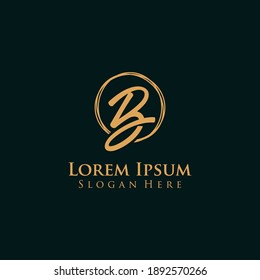 Initials B Logo Creative Template Sign Vector