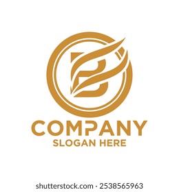 Initials B logo design. Initial Letter Logo.