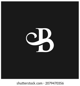 Initials B Logo Design Vector Template Stock Vector (Royalty Free ...