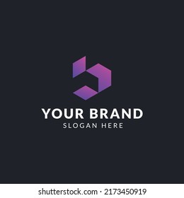 initials b logo. modern and creative branding ideas for business companies