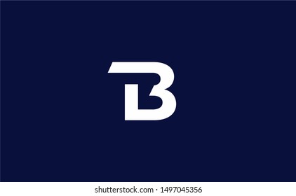 Initials BT or TB. Letters T and combination