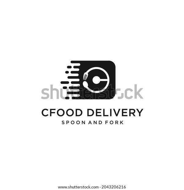 Initials C Icon with Creative Cutlery Logo Design\
Technologist 