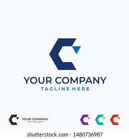 Initials C logo business icon design inspiration Idea concept. Vector eps10 editable