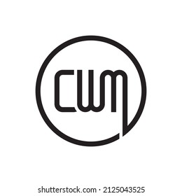initials C W M for business logo