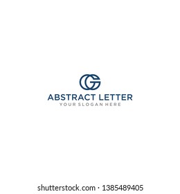 the initials of the CG logo are circular