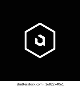 Initialen Ein sauberes und elegantes, modernes Logo