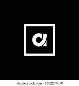 initials A clean and elegant modern logo