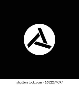 Initialen Ein sauberes und elegantes, modernes Logo