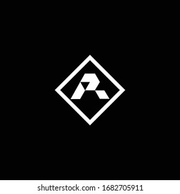 initials A clean and elegant modern logo