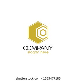 initials CO design inspiration vector