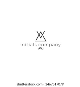 initials company your logo design