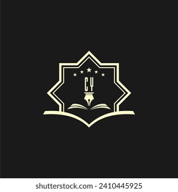 initials design for law, lawyer or lawfirm, logo vector, icon, illustration