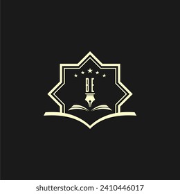 initials design for law, lawyer or lawfirm, logo vector, icon, illustration