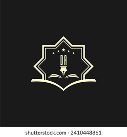 initials design for law, lawyer or lawfirm, logo vector, icon, illustration