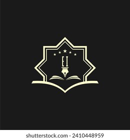 initials design for law, lawyer or lawfirm, logo vector, icon, illustration