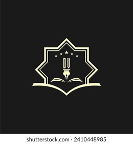 initials design for law, lawyer or lawfirm, logo vector, icon, illustration