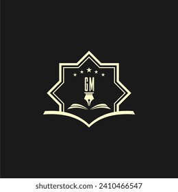initials design for law, lawyer or lawfirm, logo vector, icon, illustration