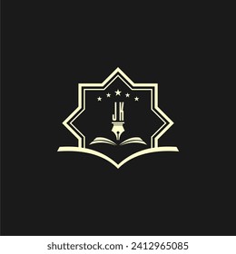 initials design for law, lawyer or lawfirm, logo vector, icon, illustration