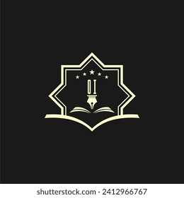 initials design for law, lawyer or lawfirm, logo vector, icon, illustration	