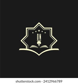 initials design for law, lawyer or lawfirm, logo vector, icon, illustration	