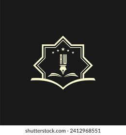 initials design for law, lawyer or lawfirm, logo vector, icon, illustration	