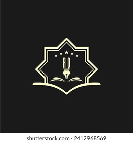 initials design for law, lawyer or lawfirm, logo vector, icon, illustration	