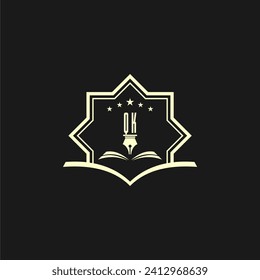 initials design for law, lawyer or lawfirm, logo vector, icon, illustration	