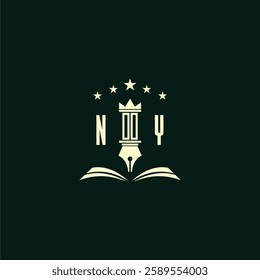 initials design modern legal attorney law firm lawyer advocate consultancy business logo vector